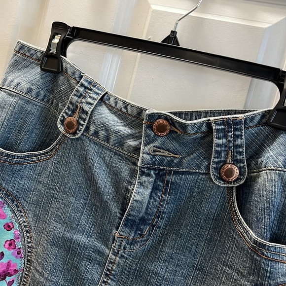 Art to wear embellished skirt sz 11 - Picture 3 of 6